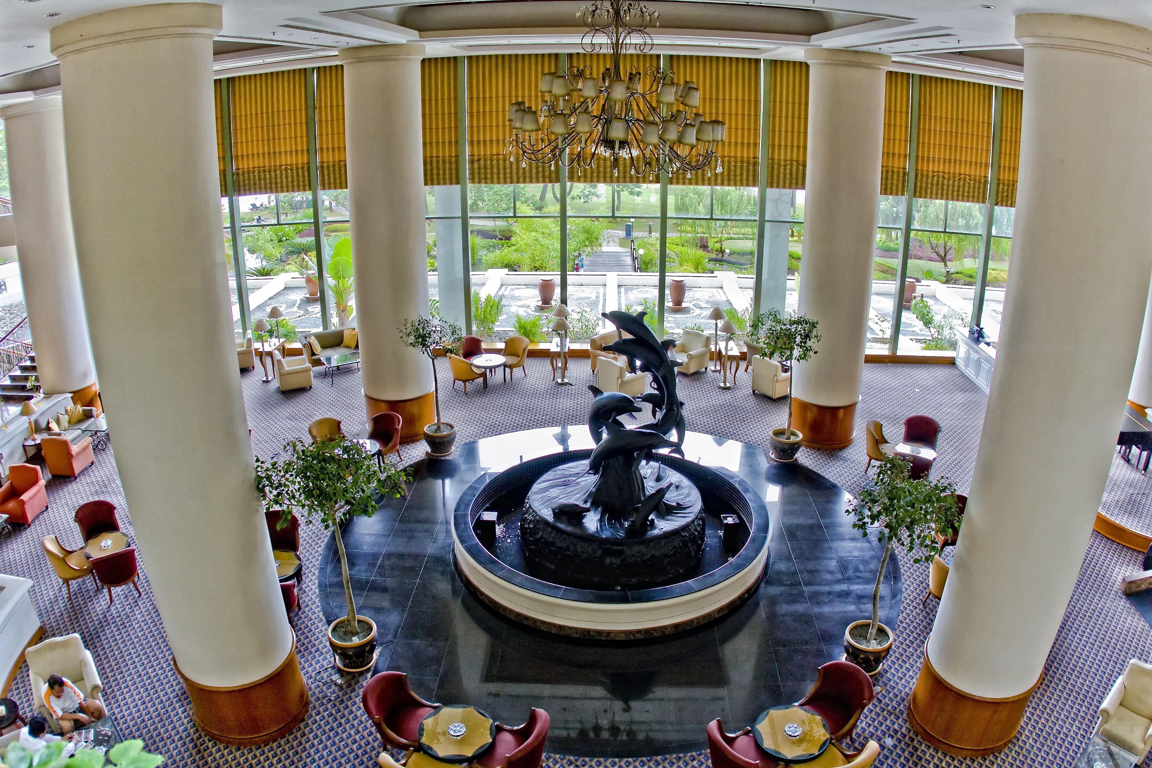 The Pacific Sutera Hotell Kota Kinabalu Exteriör bild Lobby