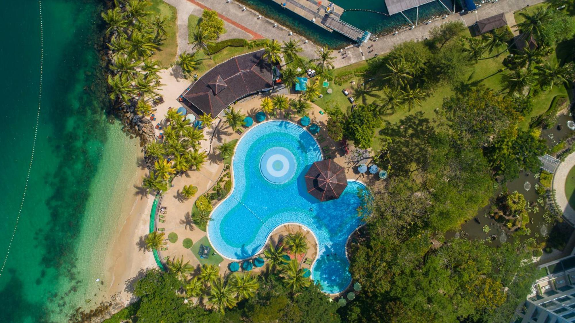 The Pacific Sutera Hotell Kota Kinabalu Exteriör bild