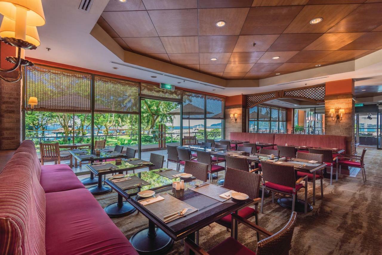 The Pacific Sutera Hotell Kota Kinabalu Exteriör bild The interior of the restaurant